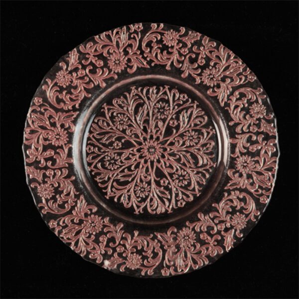 Wholesale glass charger plate PZ-054 product photo